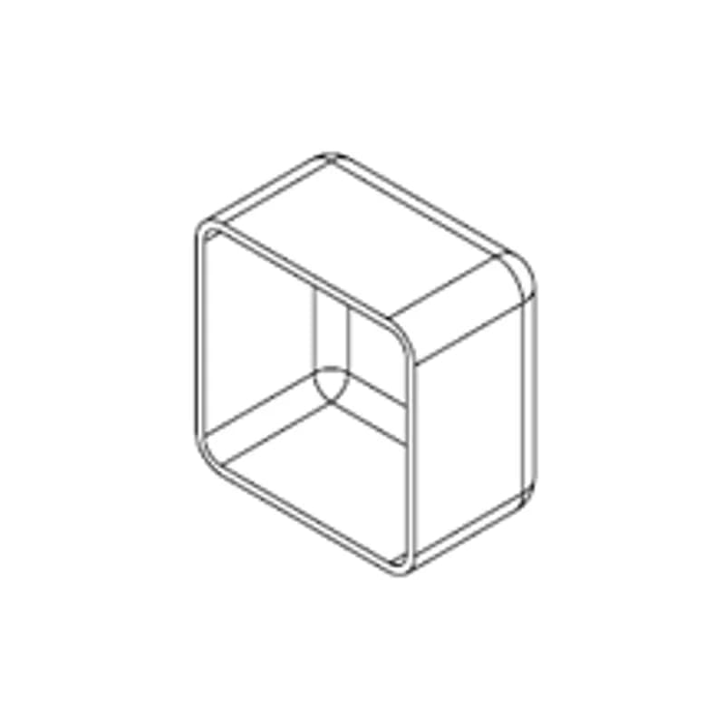 Woodhead 5400EC - Box Track, Festoon End Cap