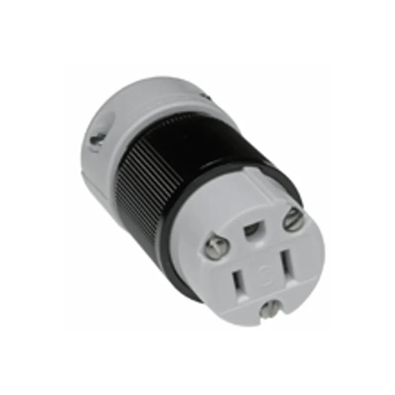 Safeway® Connector 2 Pole/3 Wire, NEMA 5-15, 125V