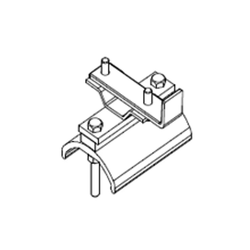 Box Track, Festoon End Clamp - 5410
