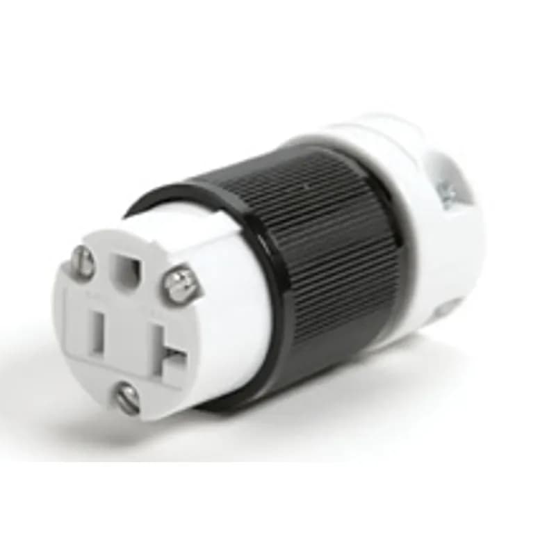 Woodhead 5369 - Safeway® Connector, 2 Pole/3 Wire, NEMA 5-20, 125V