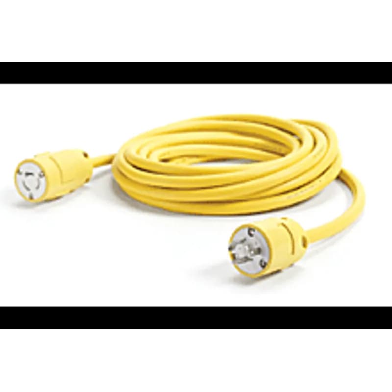 Super-Safeway® Cordset, 10 Gauge SOOW, 2 Pole/3 Wire, Cordset, Length 7.62m (25.0' ), NEMA L6-30, 250V