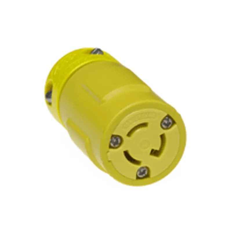 Super-Safeway® Connector with Locking Blade, 2 Pole/3 Wire, NEMA L7-15, 277V