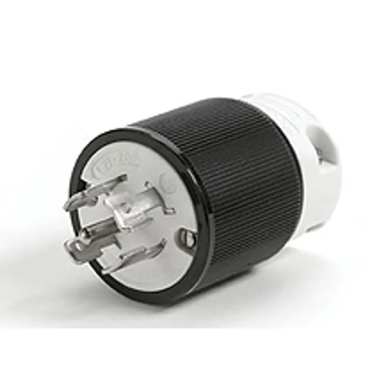 Safeway® Plug with Locking Blade, 4 Pole/5 Wire, NEMA L21-20, 3ø 208V, Yellow