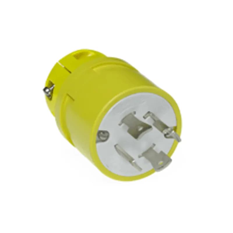 Woodhead 2874 - Super-Safeway® Plug with Locking Blade, 3 Pole/4 Wire, NEMA L14-30, 250V