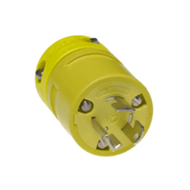 Super-Safeway® Plug with Locking Blade, 2 Pole/3 Wire, NEMA L7-15, 277V