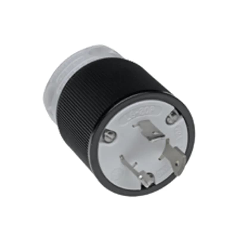 Safeway® Plug with Locking Blade, 2 Pole/3 Wire, NEMA L6-20, 250V