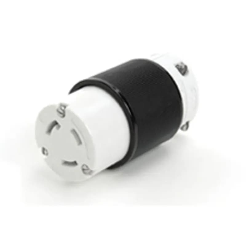 Woodhead 29T08 - Safeway® Connector with Locking Blade, 3 Pole/3 Wire, Non-NEMA, 250V