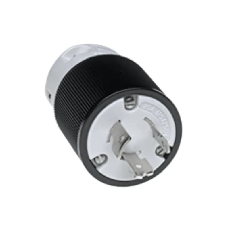 Woodhead 26T08 - Safeway® Plug, 3 Pole/3 Wire, Non-NEMA, 250V, Cord Grip Body Size F3