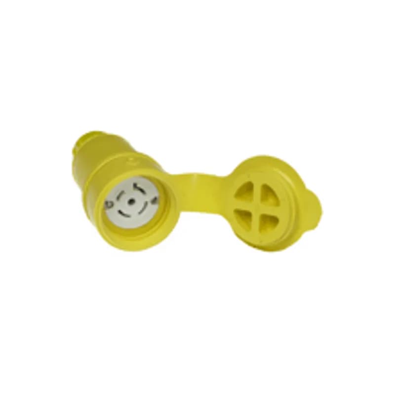 Watertite® Connector with Locking Blade, 4 Pole/5 Wire, NEMA L23-20, 3ø 600V, Cord Grip Body Size F3