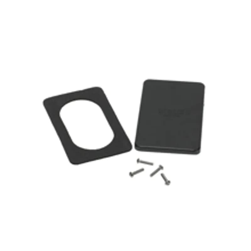 Woodhead 459 - Safeway® Blank Coverplate (FS Box) Black