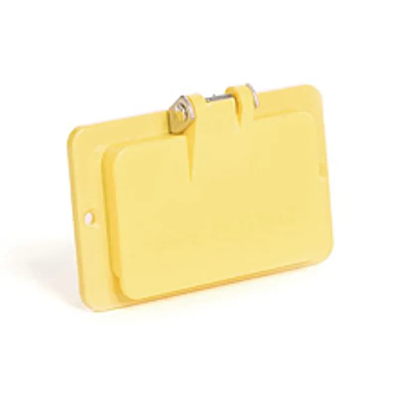 Woodhead 3061 - Super-Safeway® Multiple Outlet Coverplate, Duplex, GFCI Rectangle, Flip Lid