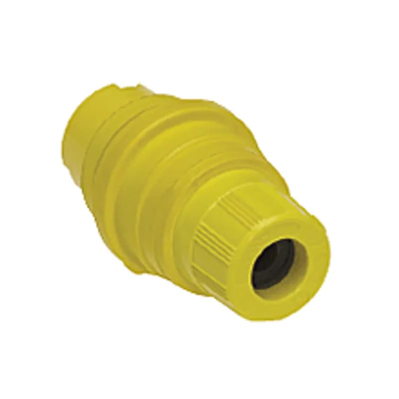 Watertite Extreme Connector for Male Receptacle, 2 Pole/3 Wire, NEMA 5-20, 125V, F2, Silicone Husk