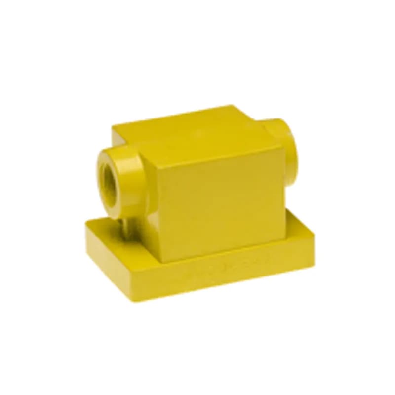 Woodhead® F.D. Yellow Glass-Filled Polyester Box, Corrosion -resistant (2) 19.05mm (.750") Threaded Knock-out Openings