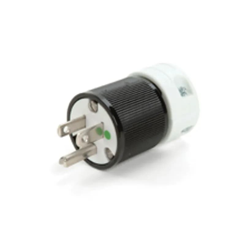 Safeway® Hospital Duty Plug, 2 Pole/3 Wire, NEMA 5-15 , 125V, Black