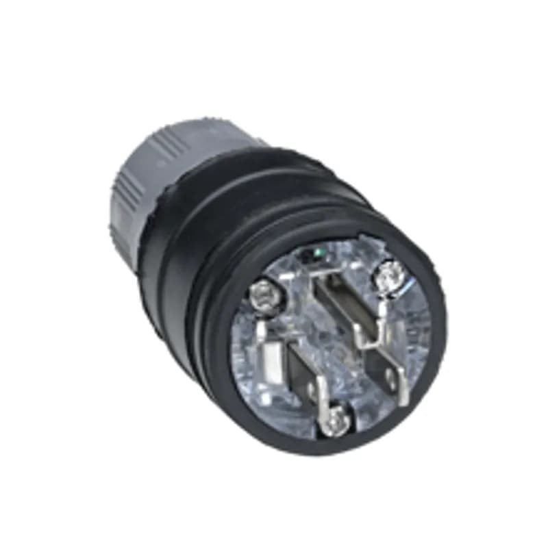 Super-Safeway® Hospital Duty Plug, 2 Pole/3 Wire, NEMA 5-15, 125V, Cord Grip Body Size F2