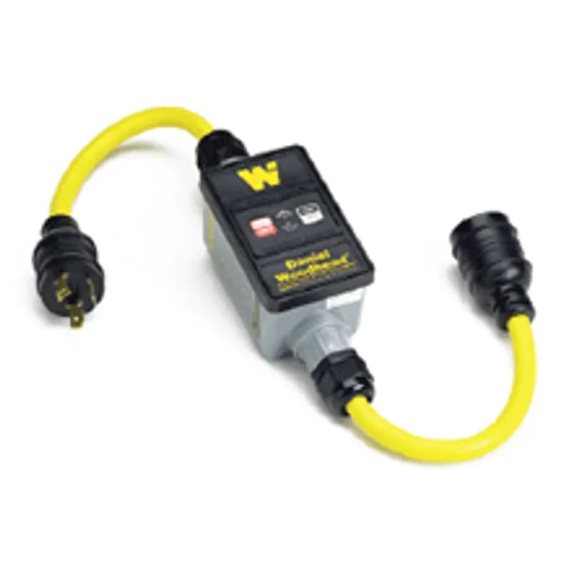 Super-Safeway® In-Line Industrial GFCI, Automatic Reset, Molded NEMA L5-30, 30A, 120V, 0.61m (2.0' )Cord Length