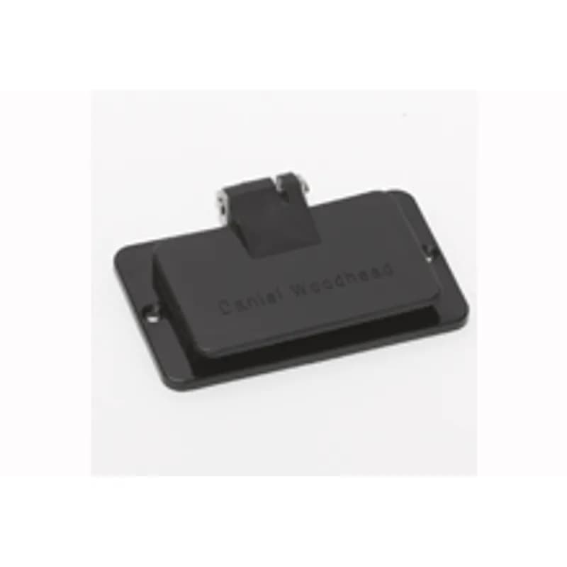 Super-Safeway® Multiple Outlet Coverplate, Black, Duplex, GFCI Rectangle Flip Lid