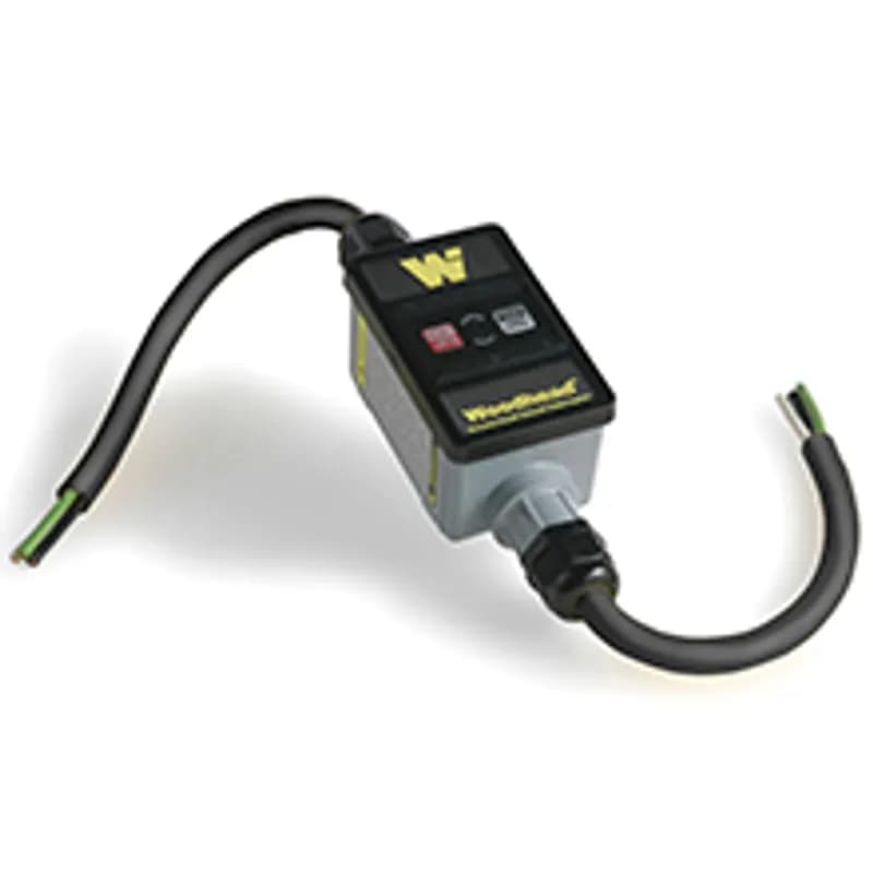 Woodhead 30051-0M - Super-Safeway® In-Line Industrial GFCI, Manual Reset, Flying Leads, 30A, 120V, 0.61m (2.0') Cord Length