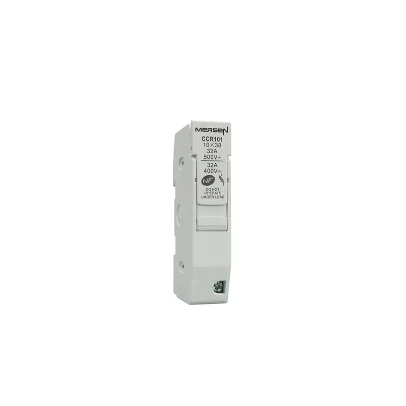 Fuse Holder Size 10x38 IEC 500VAC 1-Pole compact DIN rail IP20