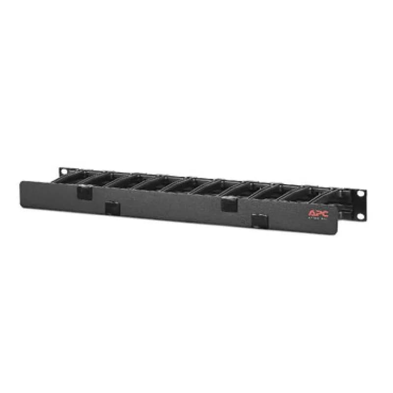 APC AR8602A - HORIZONTAL CABLE MANAGER 1U X 4 DEEP SINGLE SIDED WITH COVER