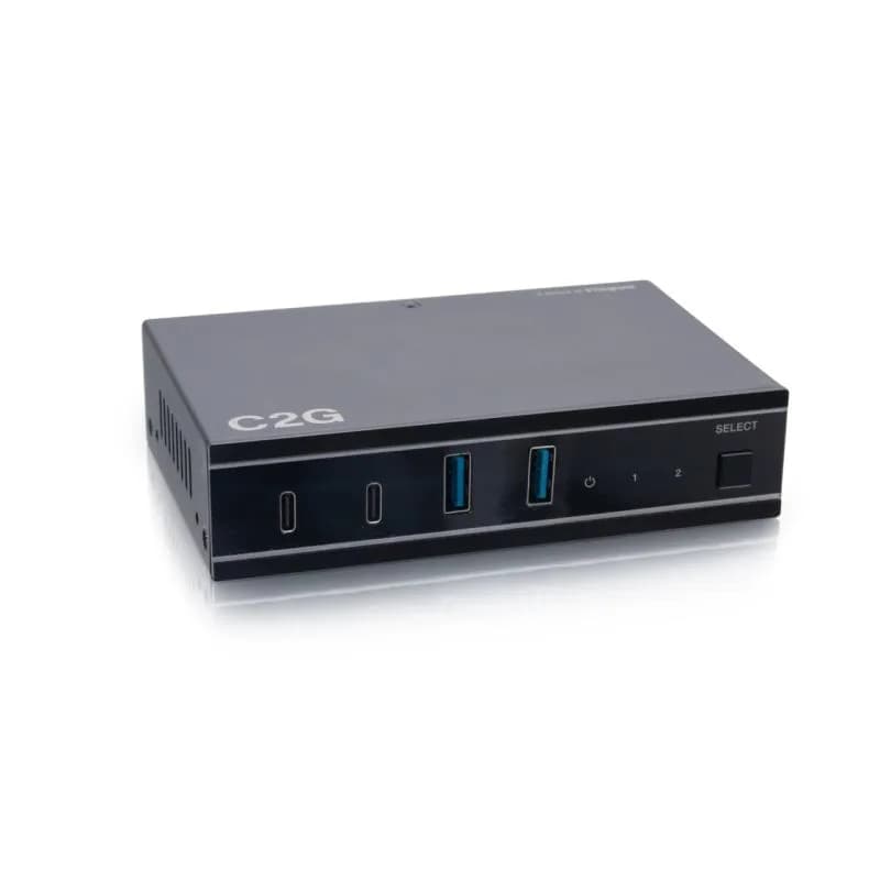 C2G C2G54263 - 2x4 USB-C Matrix Switch- 5Gbps