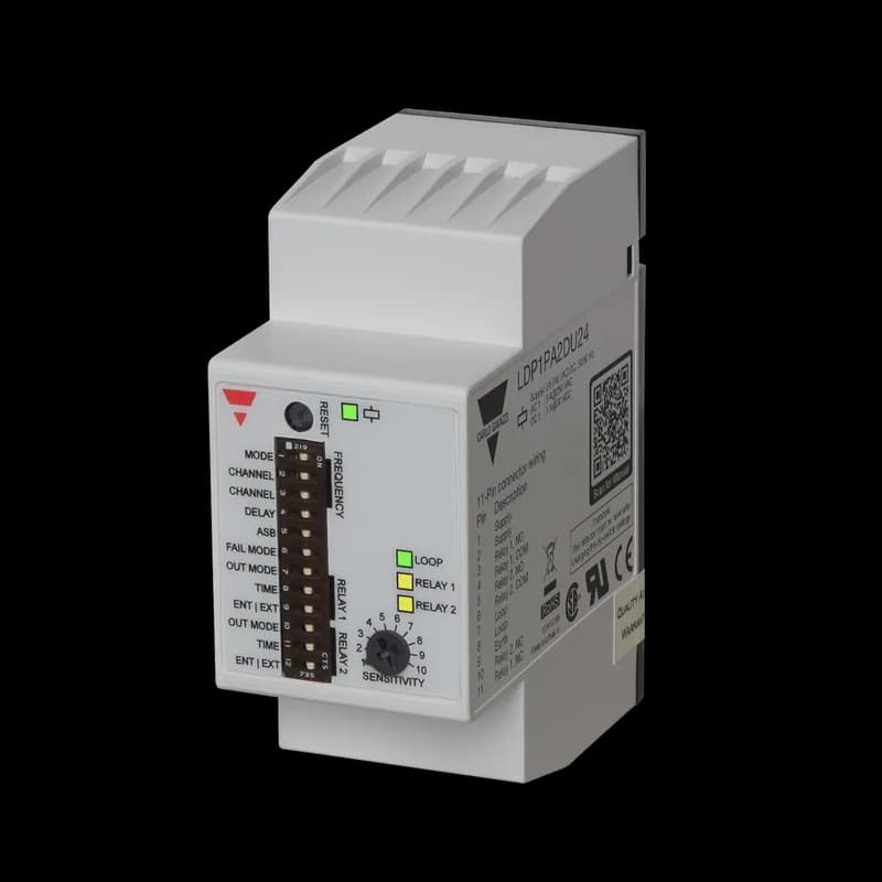 Carlo Gavazzi LDP1PA2DU24 - LOOP DETECTOR SINGLE LOOP, PLUG IN, 24-240AC/DC