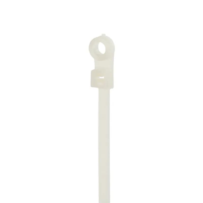 Cable Tie Natural Mtg Head 14" 120lb 100