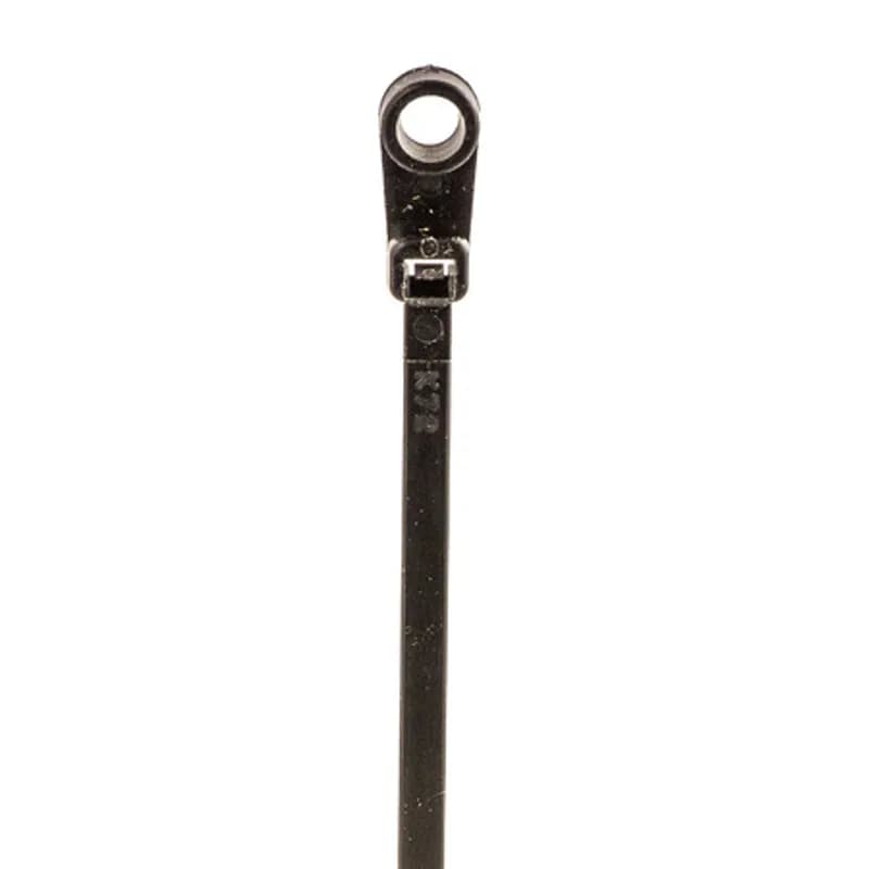 Cable Tie Natural Mtg Hd 7.5" 50lb 100, Natural Cable Ties (zip ties, tie wraps, wire ties) are designed for the bundling of cables and wires.