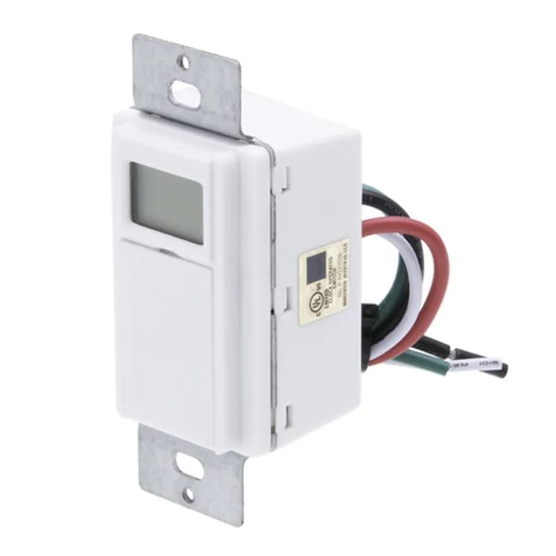 Astro Wall Sw Timer 120V White