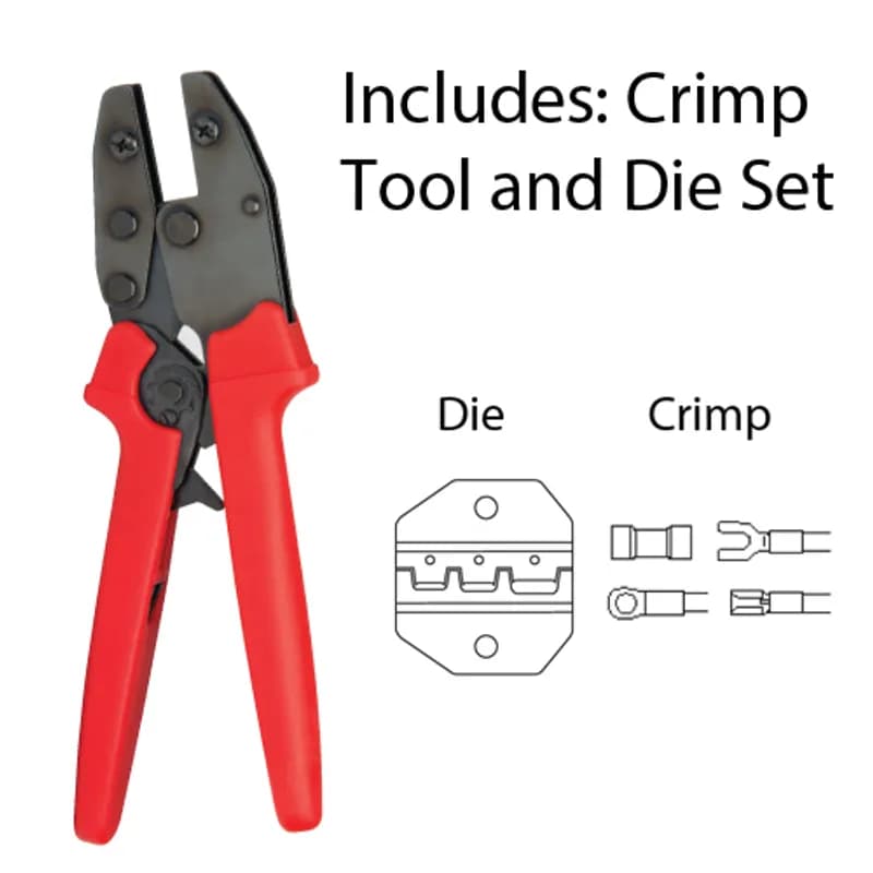 NSI Industries 16507C - 9" Crimp Tool-Comm Insulated Terminals