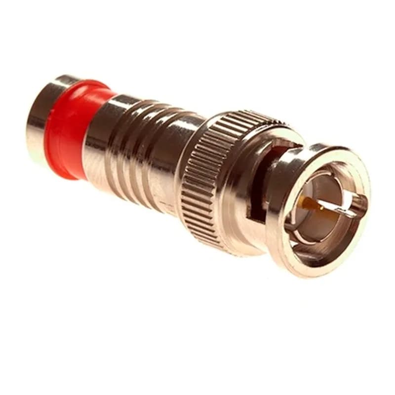 BNC RG59 RA Compression Nickel Pl 25/Bg