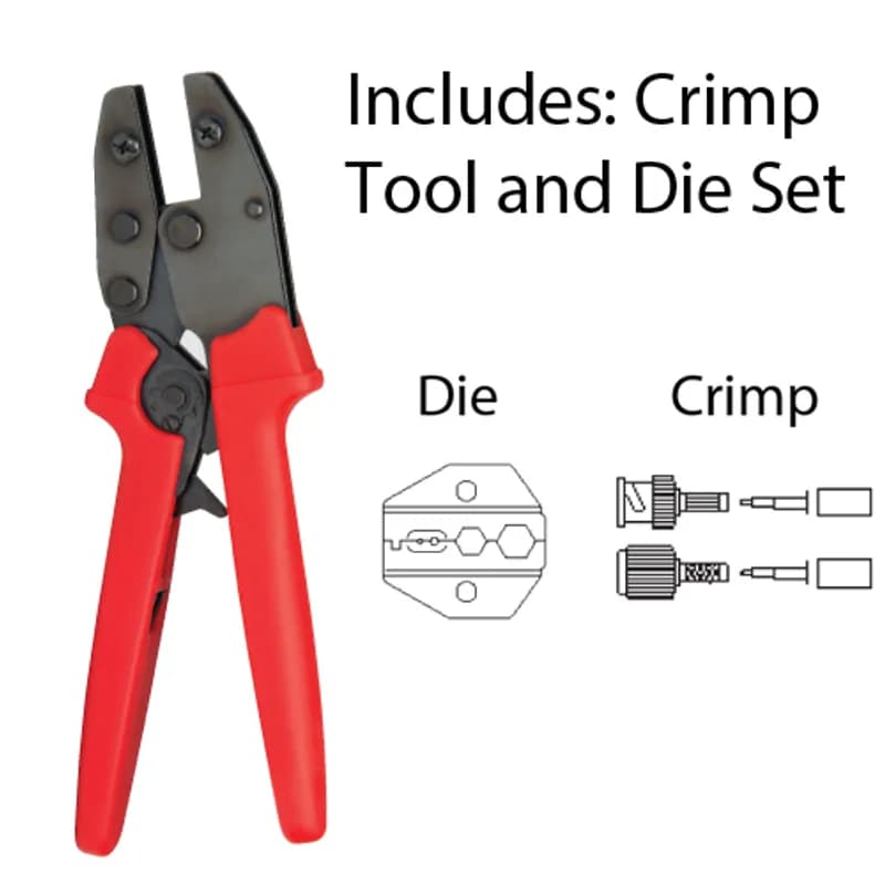 NSI Industries 16503C - 9" Crimp Tool-Coax BNC/TNC/HDTV