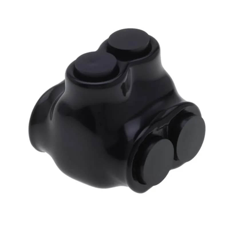 The Polaris ITD-2B Multi-Tap Dual-Sided Entry Vision Tap Connector features 2 ports sized for 2 - 14 AWG wires. The clear body allows users to see their conductor placement and is wrapped in a layer of plastisol insulation. Each dual-sided port is pre-loaded with an oxide inhibitor, with removable access plugs over the hex screws used to tighten the connections. Installs with a hex key and torque wrench, without any tape or additional supplies. Designed for use in a wide range of splicing applications, including installation in cable trays, panel boards, ducts, raceways or troughs.