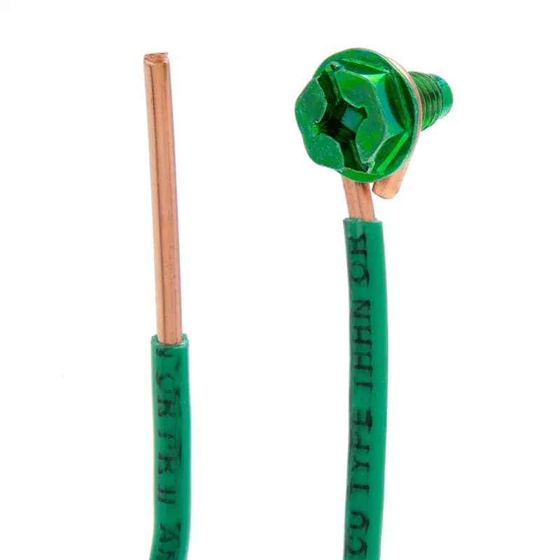 No.12 Wire Pigtail W/Quad Hex Hd