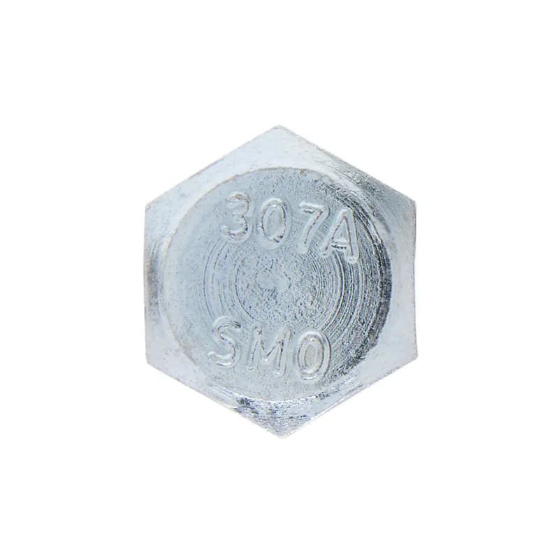 3/8-16 x 8 Hex Head Bolt Steel Zinc