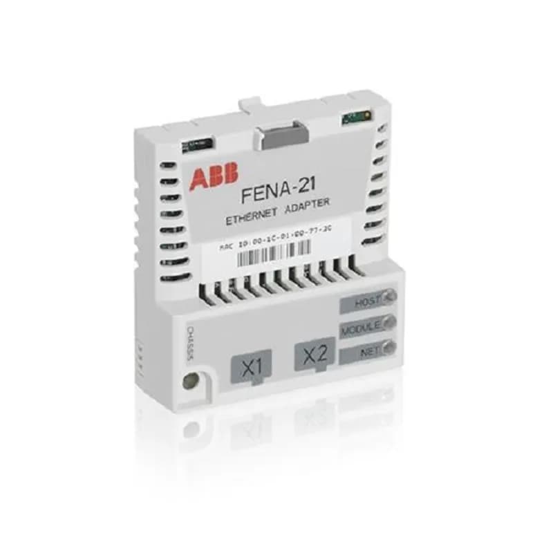 The FENA 21 DualPort module supports Three protocols Modbus-TCP, EtherNet/IP, and the PROFInet IO RT network. The Modbus-TCP protocol is simply the Modbus protocol used on top of Ethernet-TCP/IP. Modbus-TCP is an open Industrial Ethernet network which has been specified by the Modbus-IDA User Organization. EtherNet/IP is based on the Common Industrial Protocol (CIP), which is also the framework for both the ControlNet and DeviceNet network protocols. PROFInet IO RT is an open network based on the PI Organization standard.