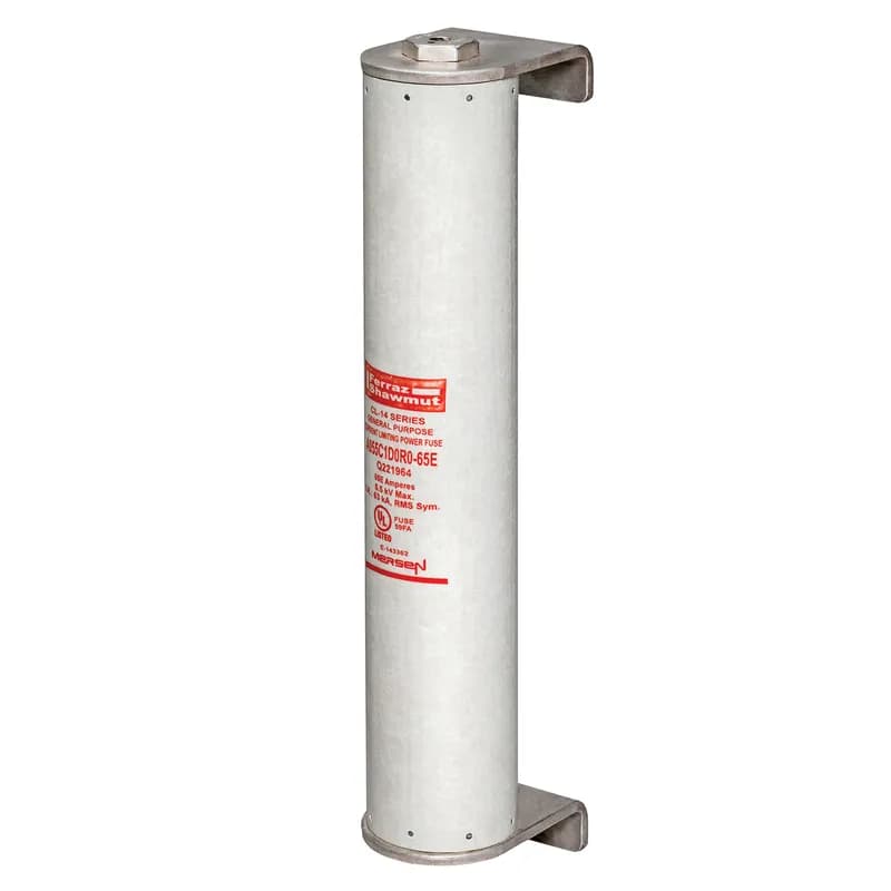 Medium Voltage E-Rated Fuse 5500VAC 65A Clip-lock Series: D0R0 Visual Indicator Amp-Trap®