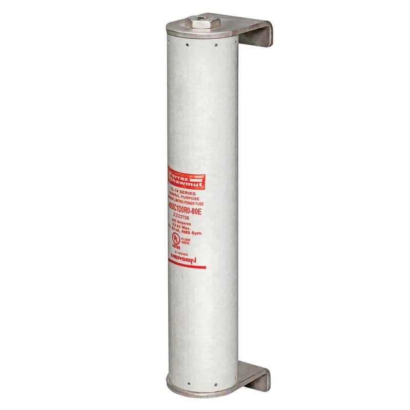 Medium Voltage E-Rated Fuse 5500VAC 80A Clip-lock Series: D0R0 Visual Indicator Amp-Trap®