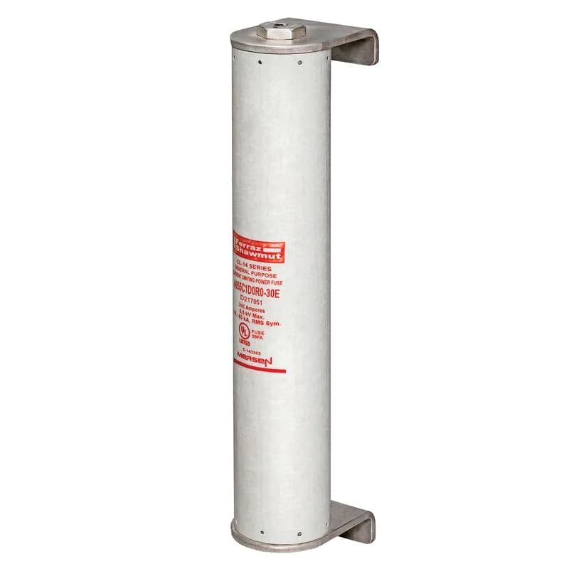 Medium Voltage E-Rated Fuse 5500VAC 30A Clip-lock Series: D0R0 Visual Indicator Amp-Trap®