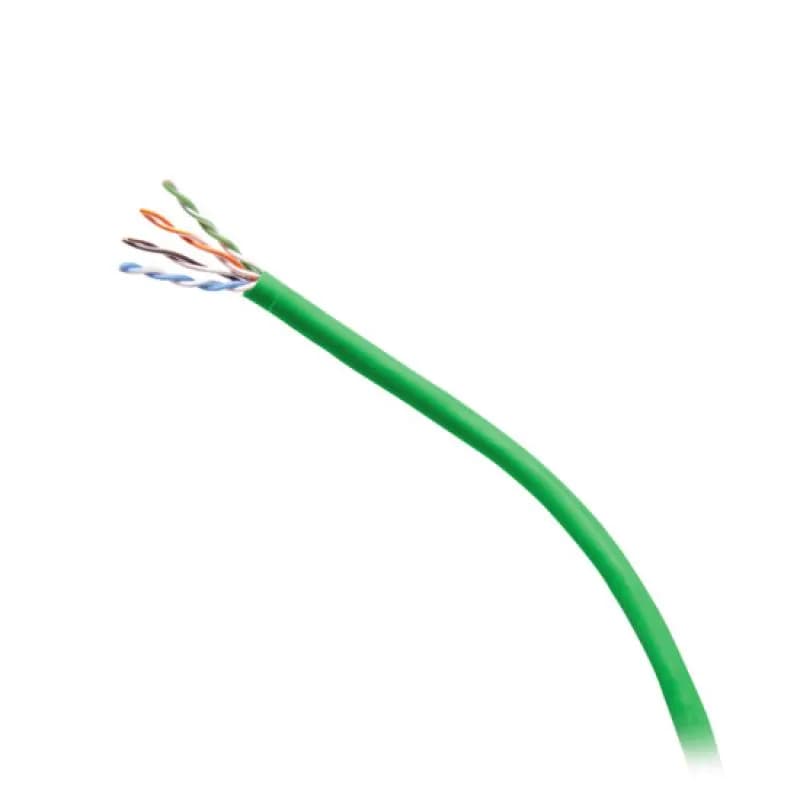 1000ft (304.8m) TAA-Compliant Cat6 Bulk Unshielded (UTP) Ethernet Network Cable with Solid Conductors-Riser CMR-Rated - Green - CG56035