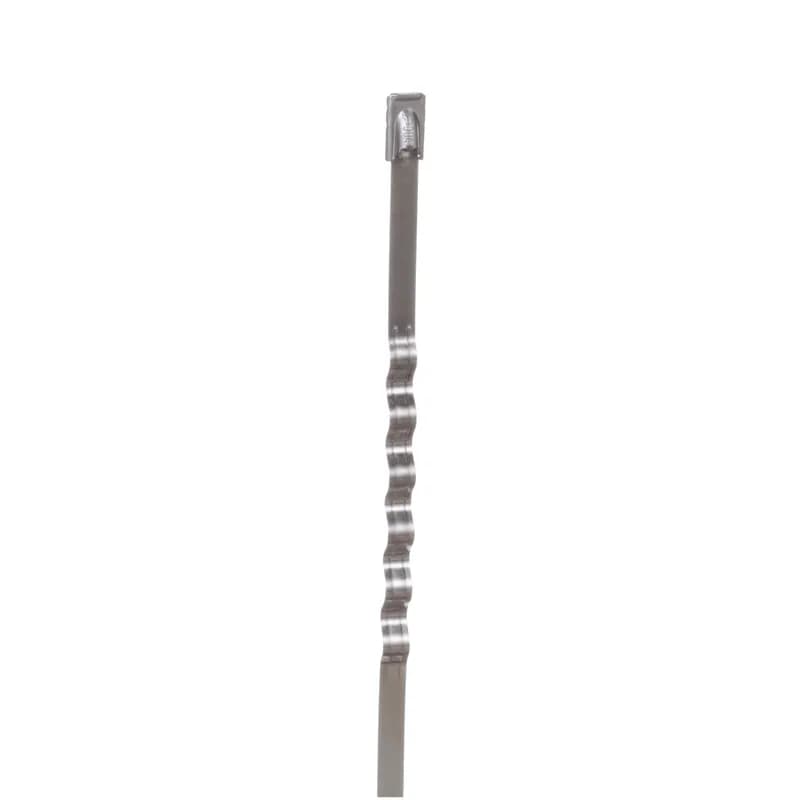 Panduit MLT Wave-Ty Ties readily expand and contract to accommodate electric heat trace applications. Plus, ties are built with 304 stainless steel, so it is perfectly suited for indoor and outdoor environments. Standard, 14.3L (363mm), Bundles up to 4.0 (102mm), 50pc.