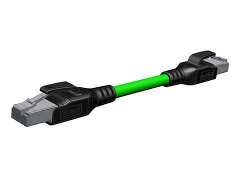 CSE RJ45 CAT6A 8P 0C MA STR PUR 25M