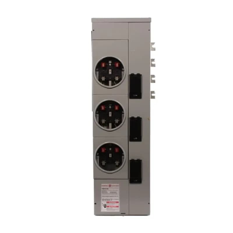 MTR STACK,3-125A RING SKT,800A,1PH,4T