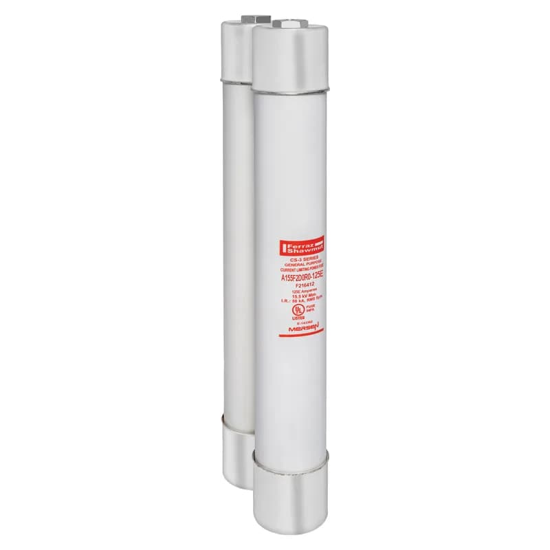 Medium Voltage E-Rated Fuse 15500VAC 125A Ferrule, Series: D0R0 Visual Indicator Amp-Trap®