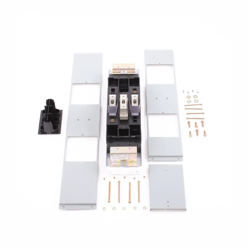 Spectra™ Series Panelboards. Renewal Parts. Circuit Breaker Mounting Modules Plug-In Spectra™ 3-pole. Use to mount main or branch circuit breakers into panelboard. Breakers bolt on to the mounting modules. FP suffix indicates that all AFP filler plates, with cutouts for handles, are included to fit all applicable box widths. On double branch modules, filler plates to cover any unused breaker poles are also included. Circuit breakers not included in module price. Includes all necessary hardware. Maximum Breaker Amperage: 600. Box width range: 40", 44". Height: 4X. 1X = 1 3/8" vertical panel space. Filler Plate Kit product number: AFP3SED.