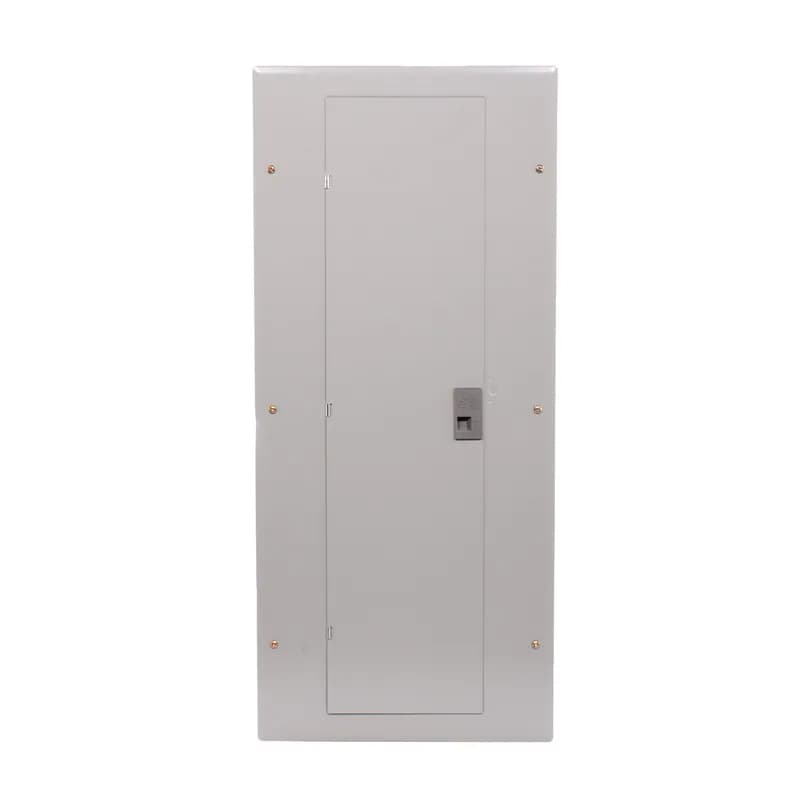 PowerMark Gold convertible load centers arrive as main lug, but have the capability to have a main breaker installed. All ABB load centers are rated up to 60 degree/75 degree centrigrade and is suitable for use with service entrance equipment when installed in accordance with electrical code. The TLM3220C42 features space for 12, 1" breakers, a 125 A bus ampere rating, a full 42 circuit panel, and a combination/flush enclosure.
