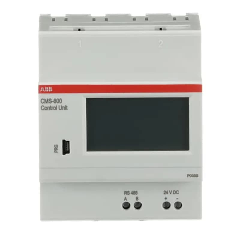 This component is part of the CMS (Circuit Monitoring Systems) familiy. CMS components are made to measure the final circuits (branches) of installations. Each monitoring system consists of a Control Unit and sensors with different measurement ranges and mounting possibilities. Up to 2 x 32 sensors can be connected to each CMS-600 Control Unit. 247 identifiers can be set on the device. Thereby it is possible to aquire thousands of measurement points over one bus line. This means the CMS-600 can be used as a highly-efficient-measurement system, even in very large, extensively networked installations. The user can get access to the data via an integrated touch-display or remotely by a RS485 Modbus interface.
