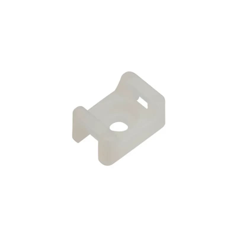 Saddle Tie Mount Natural .120" hole 100