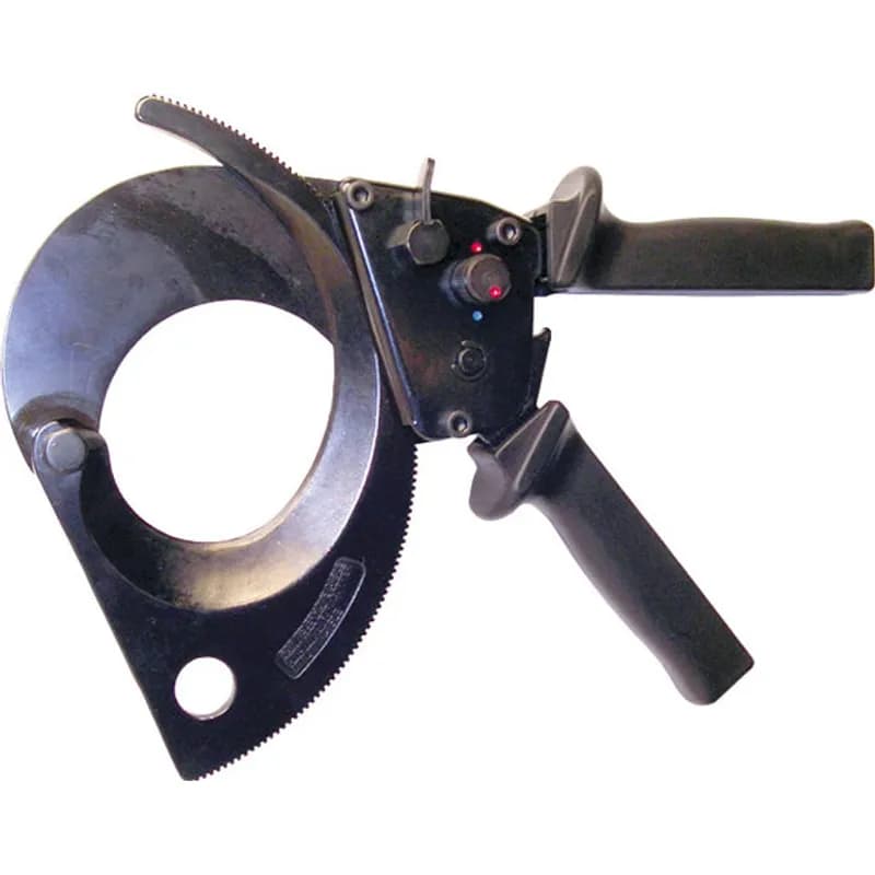 NSI Industries 10560 - This versatile cutter has a specially designed moving blade to handle larger diameter telephone cables. Cuts up to 2,700 pair telephone cable and up to 750 MCM (380mm2 ) soft drawn copper and aluminum cables. Cutting blades are manufactured from hardened tool steel for long life. The optional fixed handle cutting boot provides stability and increased leverage. Ratchet lock holds handles in closed position for storage. Rust resistant black oxide finish., 849160001270