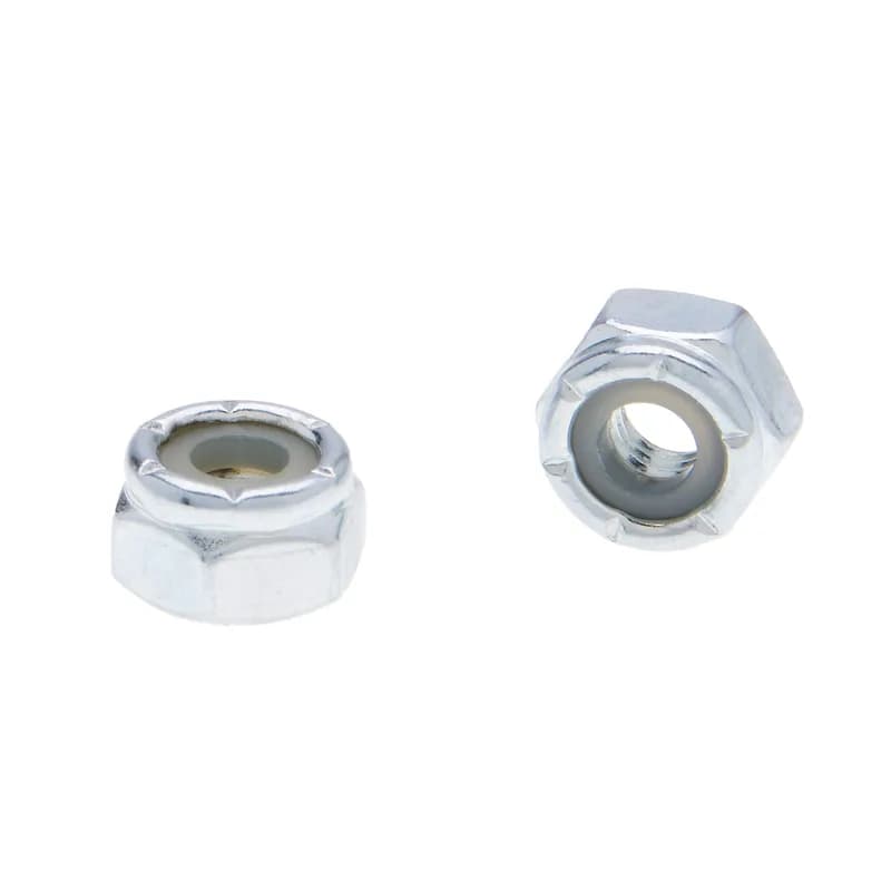 NSI Industries NYN163B - 1/4-20 Nylon Insert Lock Nut Steel Zinc - u/m 3,500